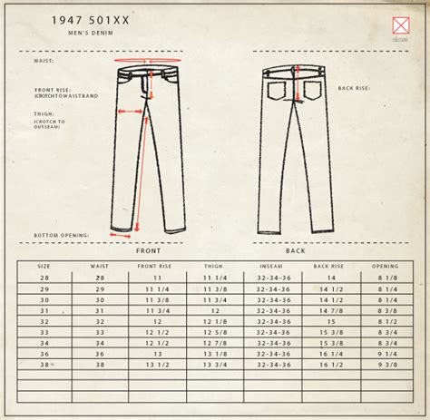 rollas jeans|size chart for rolla jeans.